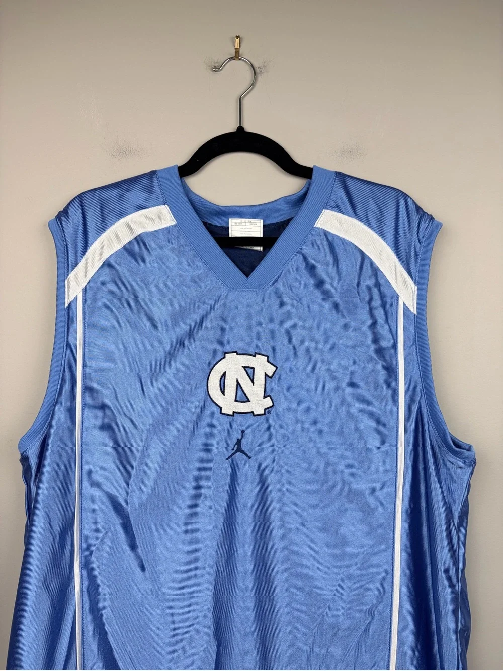 Vintage Y2K Jordan UNC Tar Heels Reversible Basketball Jersey Men XL Nike